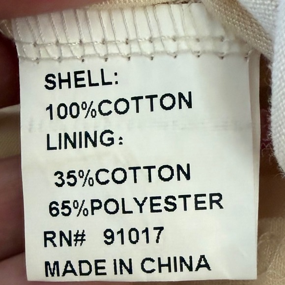 Solitaire Ravi Khosla Ivory Cotton Crochet Floral Lace  M Boho Cottage Feminine - Picture 5 of 8